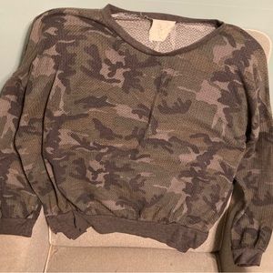 Oversized sweater top